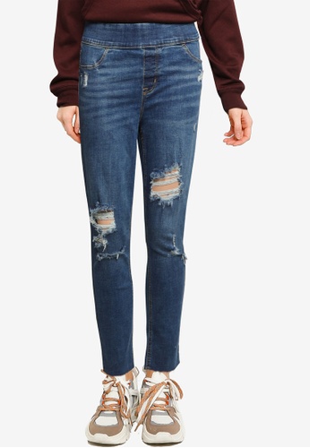 Old Navy blue Rip Mid Jeggings 6022FAADE7668CGS_1