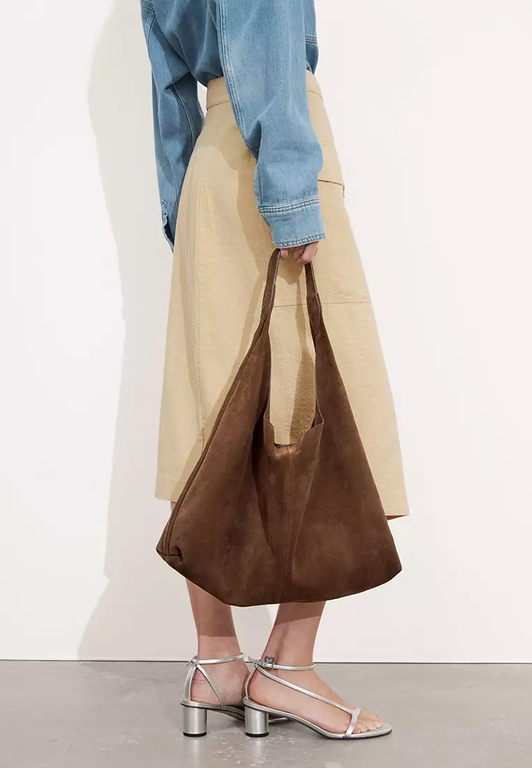 Large Suede Tote