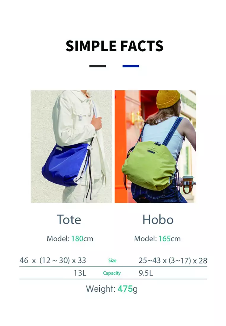 NIID ST@TEMENT S7 Tote Bag︱雙面雙色 - 黑色 & 奶白色