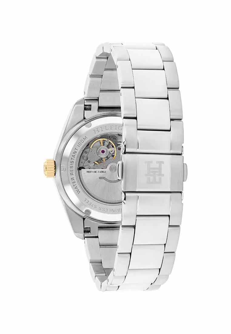 TH85 Men's Watch Stainless Steel Strap - White Dial 1710551