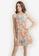 Love, Ara multi Vanellope Multicolor Patchwork Floral Print Halter Sleeveless Mini Dress 3F665AA4FDF6F5GS_3