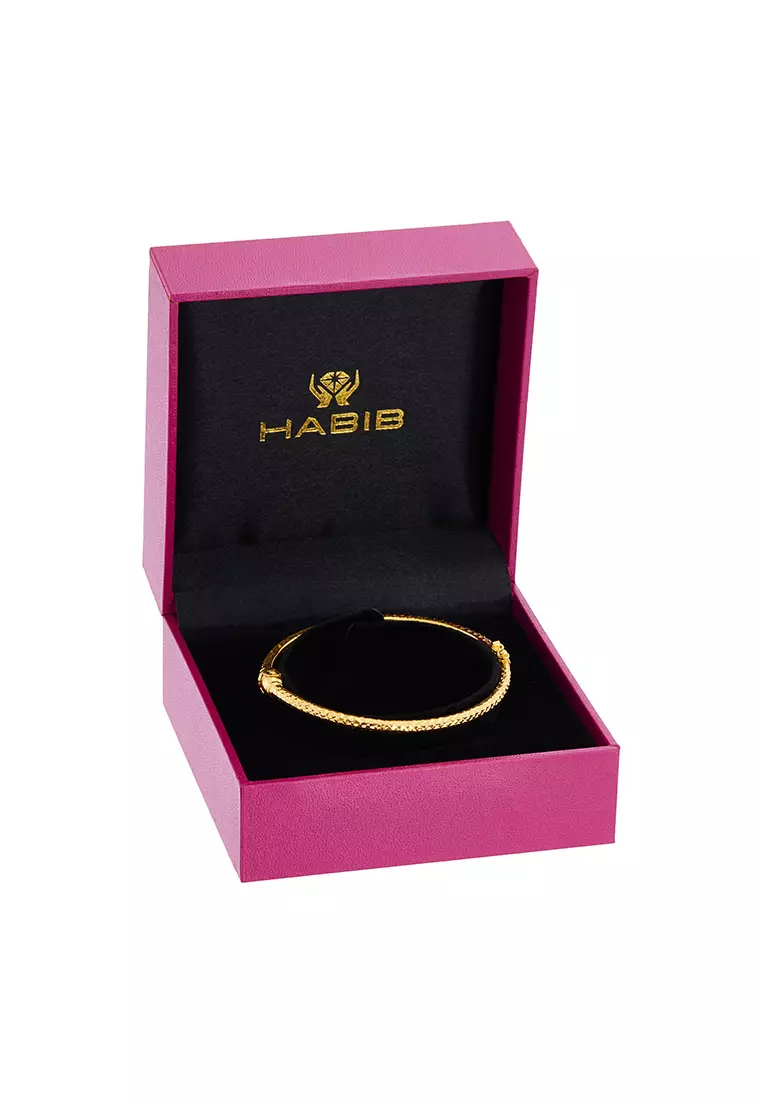 HABIB 916/22K Yellow  Gold Bangle BG-1621024(UL)