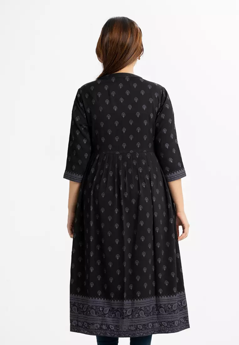 Le Reve Handcrafted Shrug Style Long Tunic