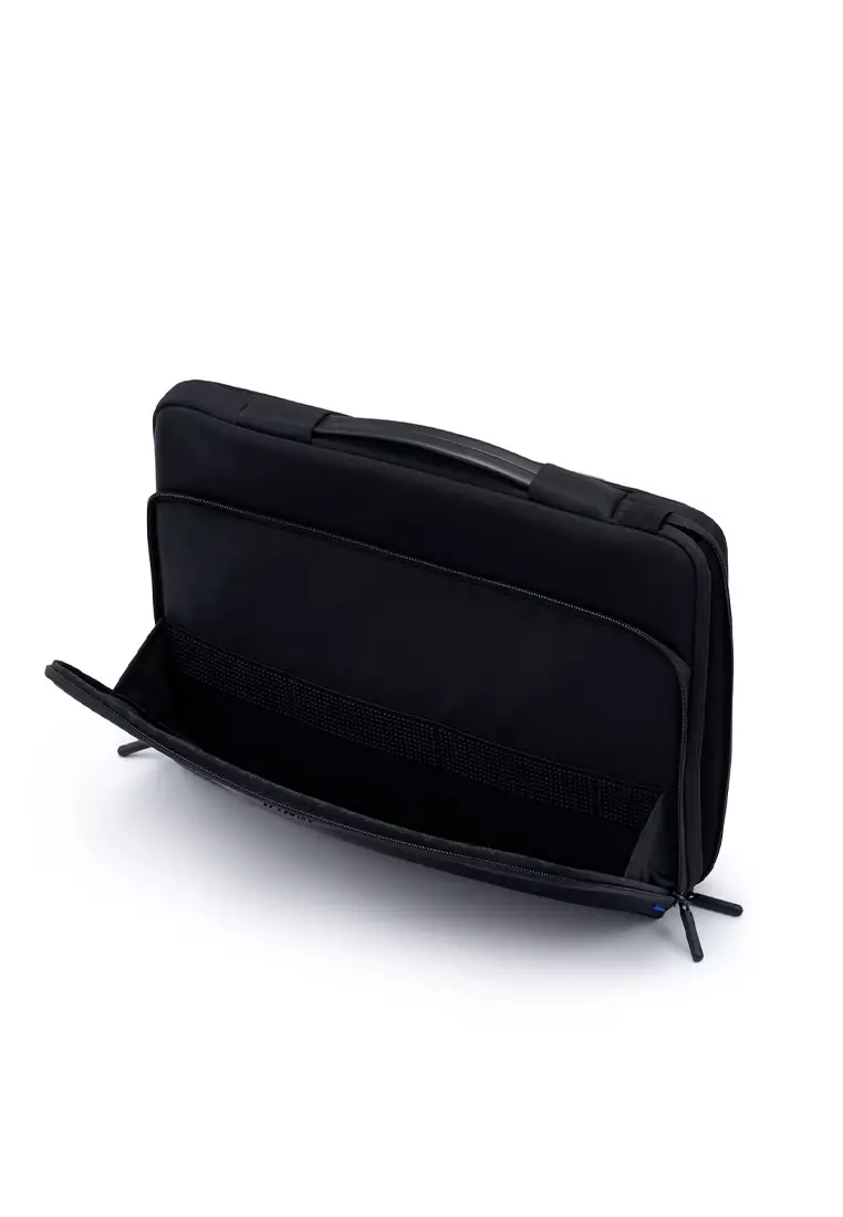 TRAVEL ESS. TECH LAPTOP SLEEVE+HANDLE 16" - BLACK