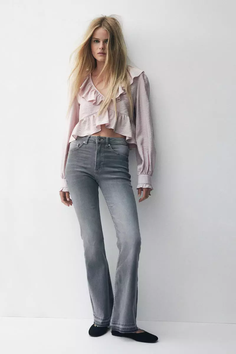 Flared High Jeans