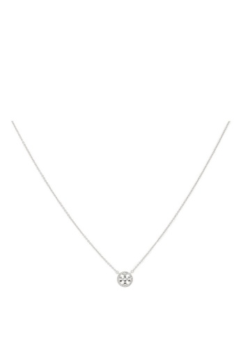 Buy TORY BURCH Miller Pave Logo Delicate Necklace Necklace 2023 Online |  ZALORA Singapore