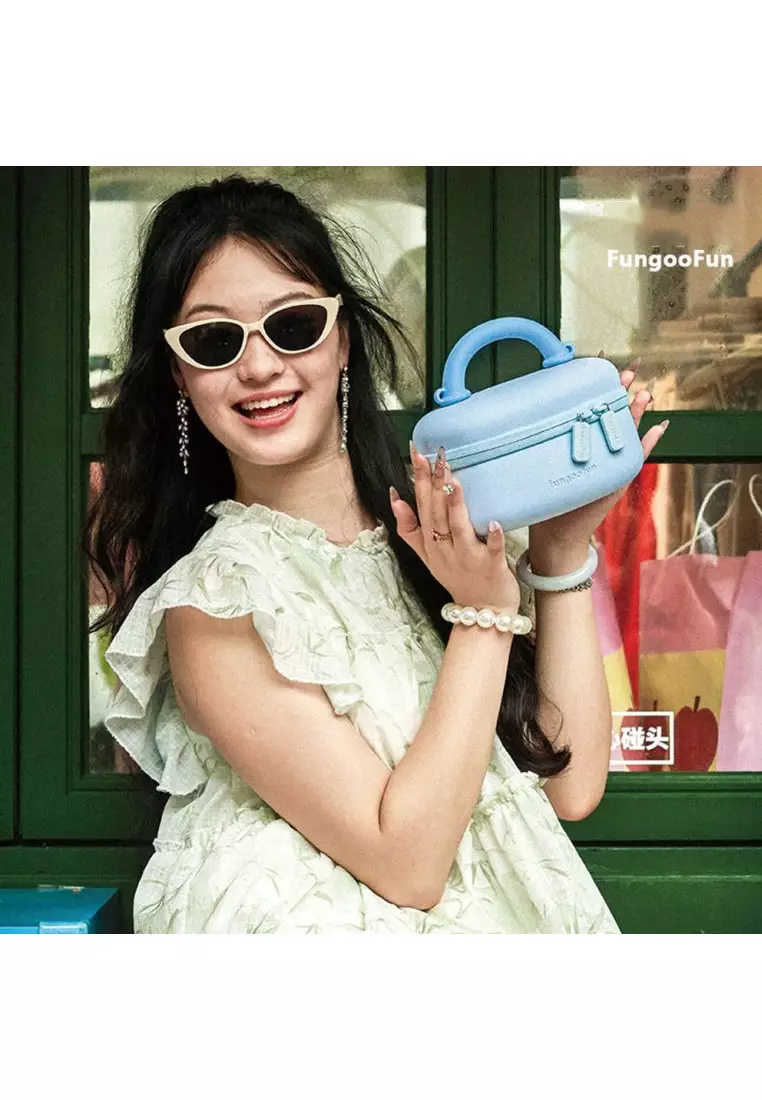 Fungoofun F537 EVA Shoulder Bag 16×18.5×13.5cm - Green