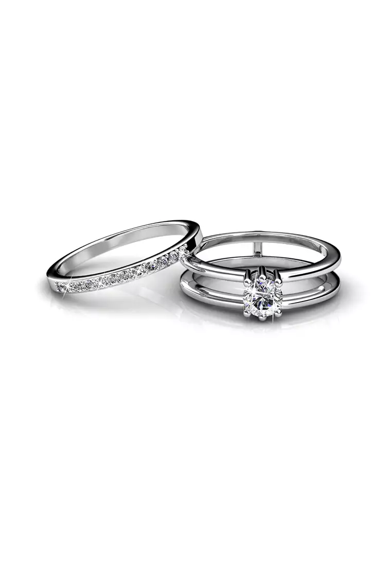 Cincin on sale couple swarovski