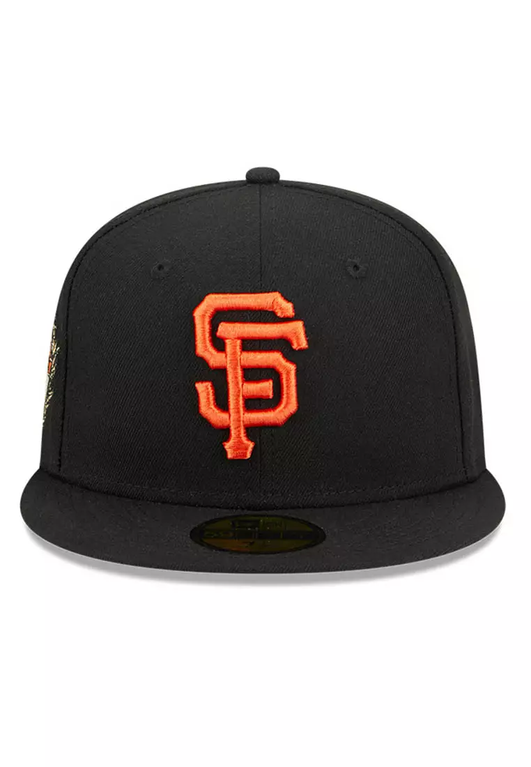 New Era Black San Francisco Giants Sidepatch 59FIFTY Fitted Hat