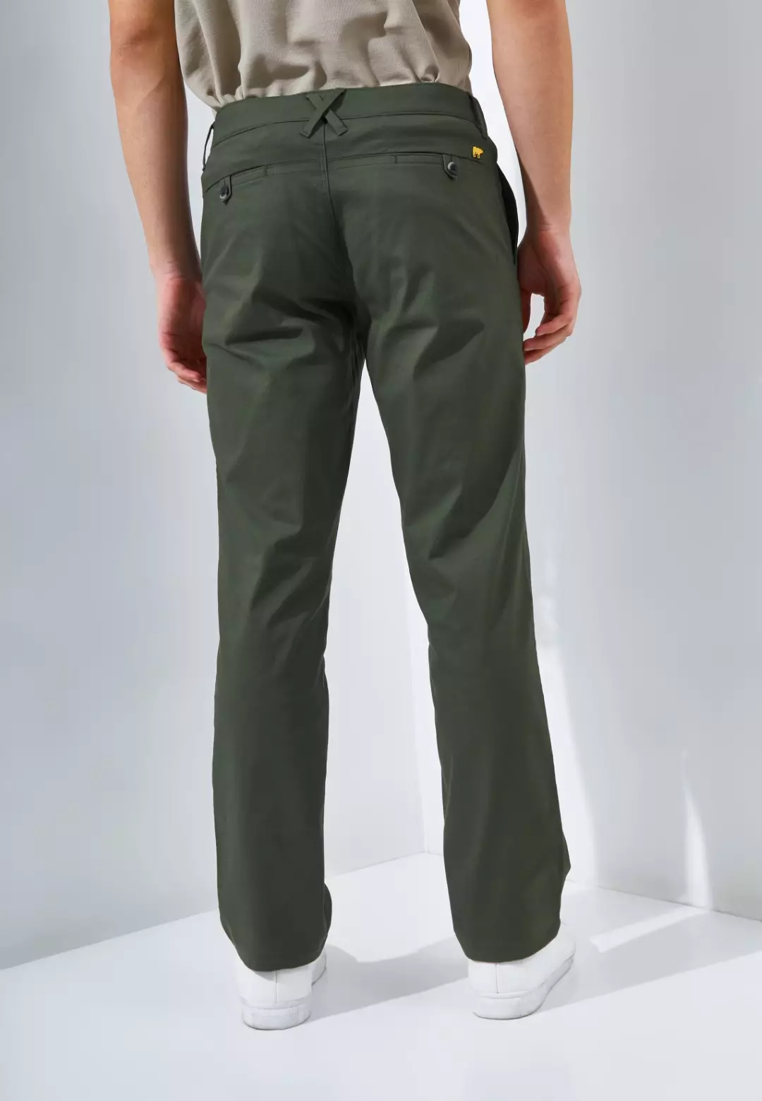 Jack Nicklaus Morales Celana Panjang Pria Regular Fit Dark Green