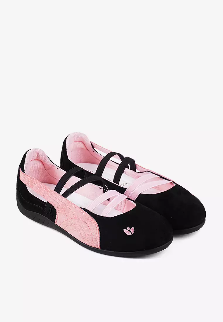 Sepatu Flatshoes Ballerina Sneakers Wanita Casual L.lilo