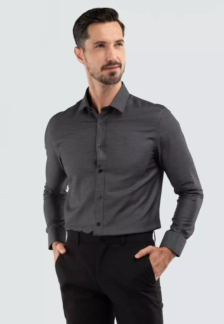 Polo Haus - Men’s 100% Cotton Signature Fit Long Sleeve