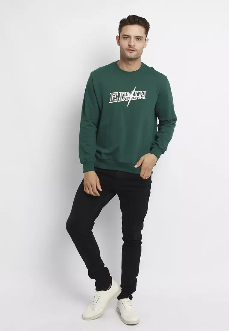 Edwin logo sweater top