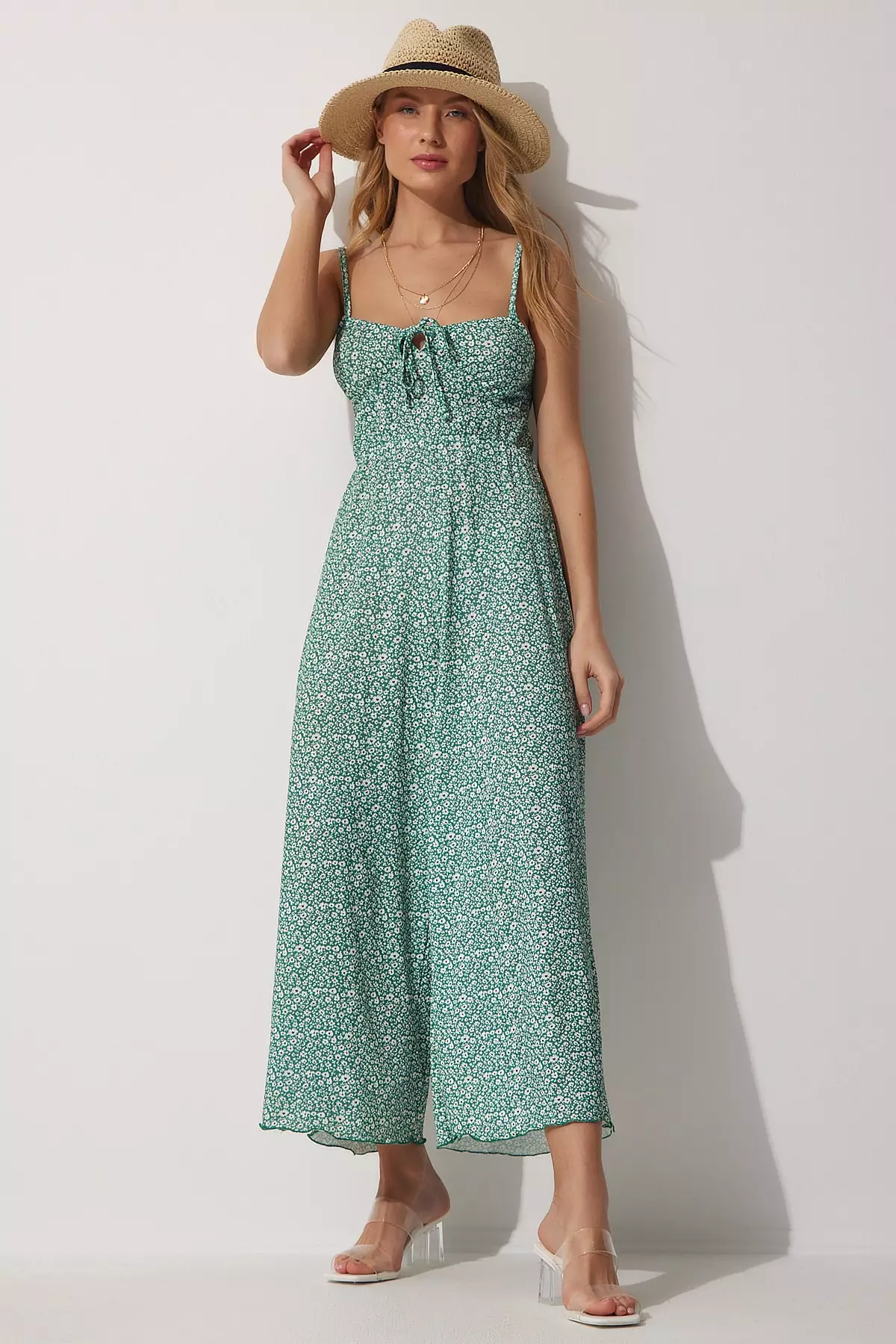 Floral Print Jumpsuit