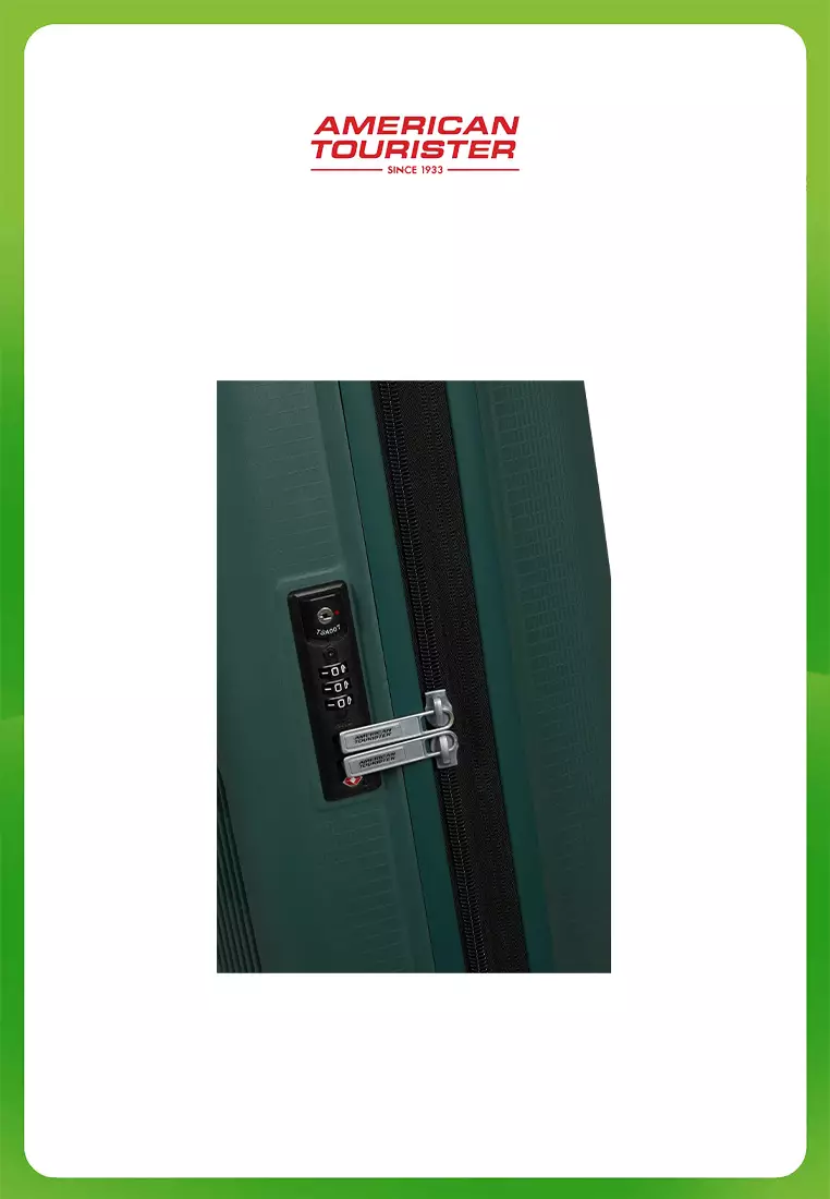 American Tourister Koper Hardcase Aerostep Cabin 20" - Dark Forest