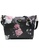 STRAWBERRY QUEEN 黑色 Strawberry Queen Flamingo Sling Bag (Floral AL, Black) 63BE6ACE45F1F6GS_1