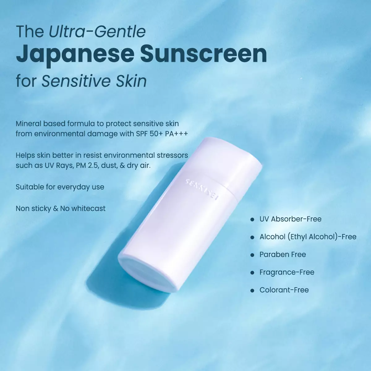 KOSE Sekkisei Clear Wellness UV Sunscreen Mild Milk SPF 50+/PA+++