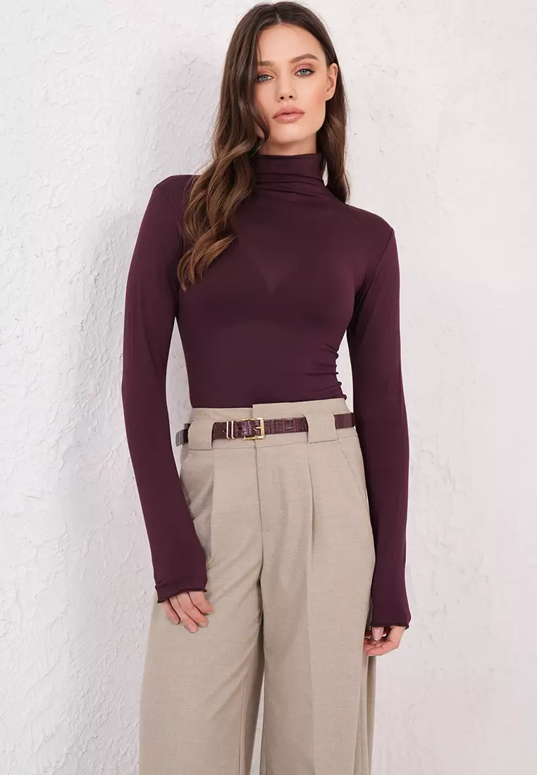 Turtleneck Cashmere Top