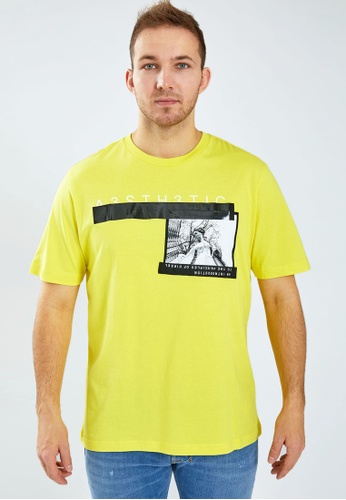 Diesel yellow T-JUST-YP MAGLIETTA T-Shirt 15120AABB70CECGS_1