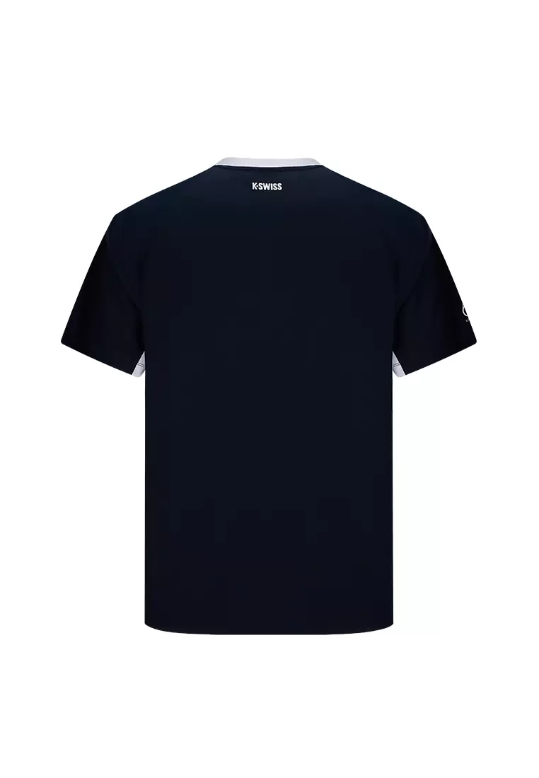 MEN'S LOGO LIGHTWEIGHT QUICK-DRY TENNIS T-SHIRT