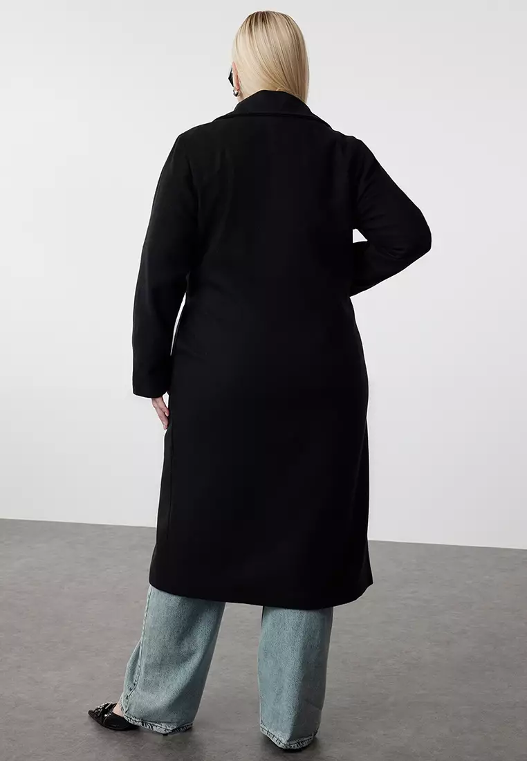 Plus Size Long Coat