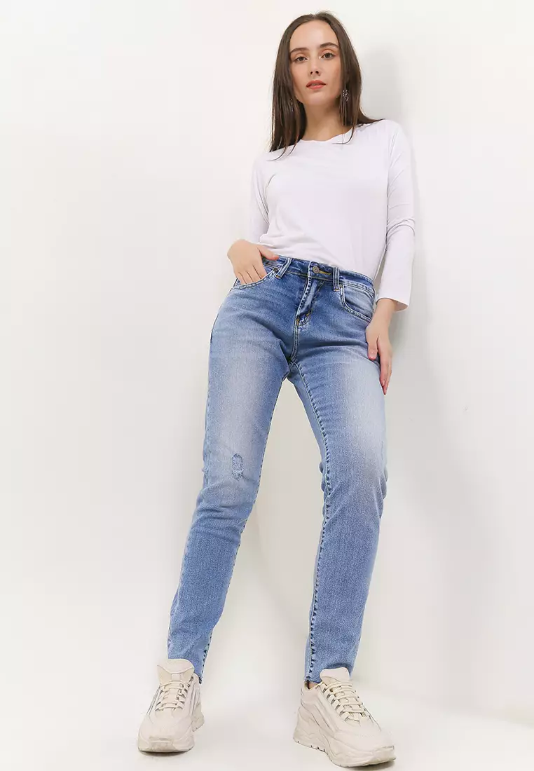 Denim Straight Pant FTW348
