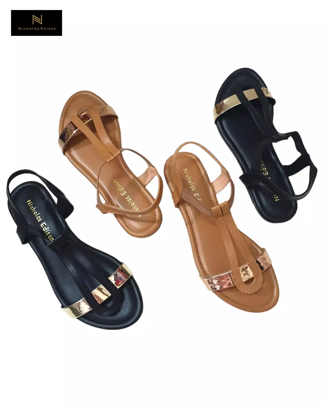 Flat Benive Light Gold