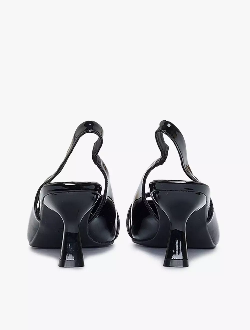 Payless Chrissie Womens Skye Sling Back Heels - Black_04