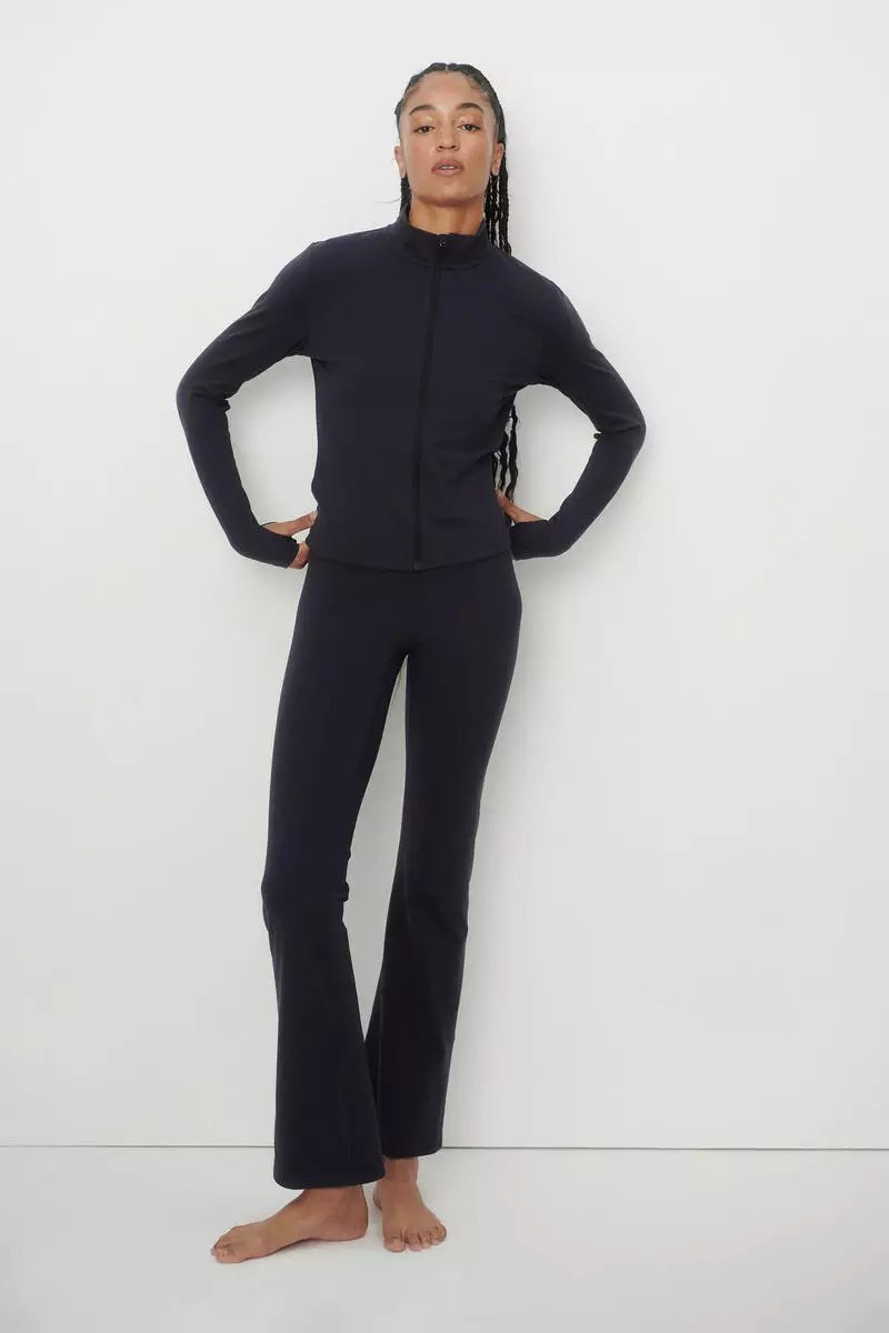 Zip-through sports jacket with SoftMove™