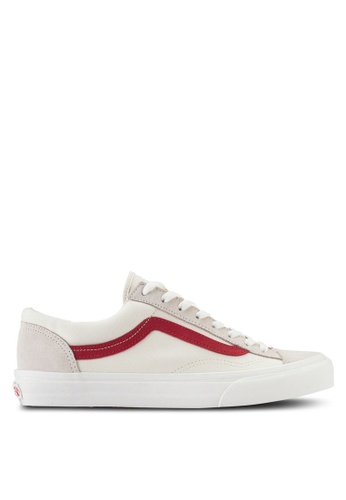 VANS white and red Style 36 Sneakers VA142SH71EZCMY_1