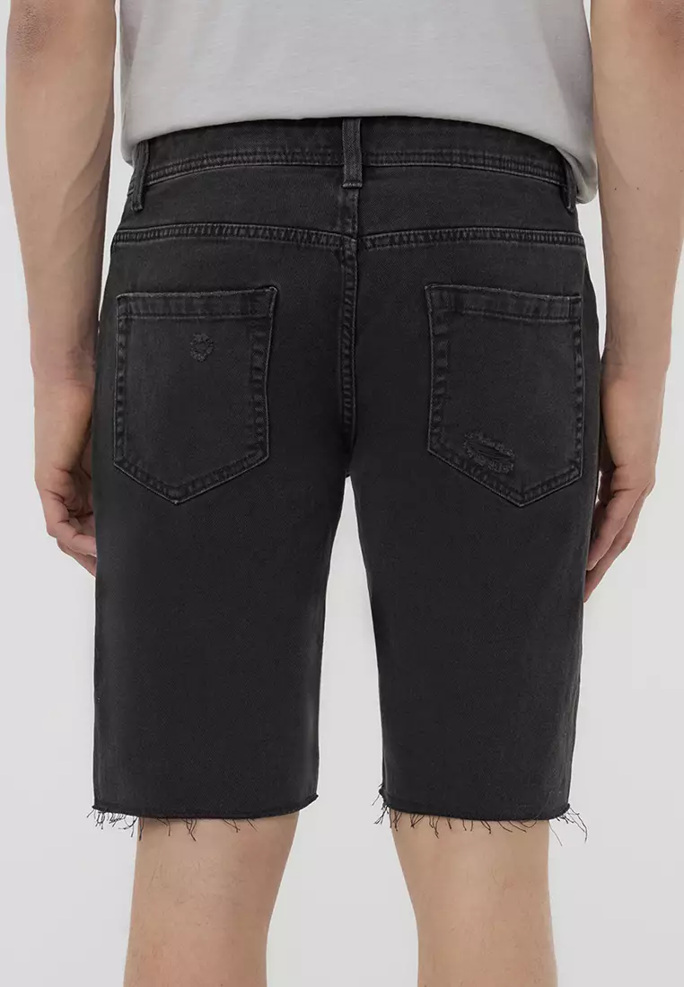 Man Short Pants Jeans Denim