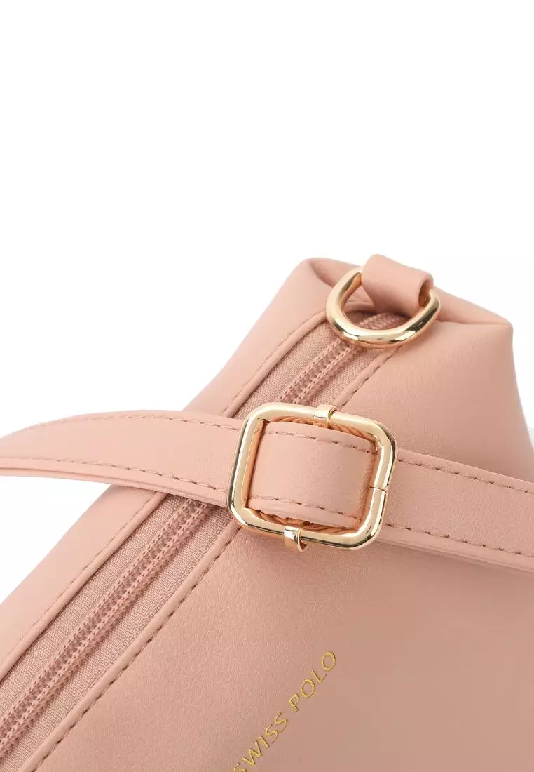 Women's Sling Bag / Crossbody Bag (Tas Selempang Wanita) - Merah Jambu