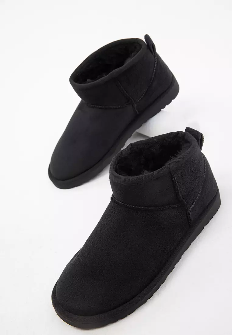 Black Suede Women's Boots & Booties 20024