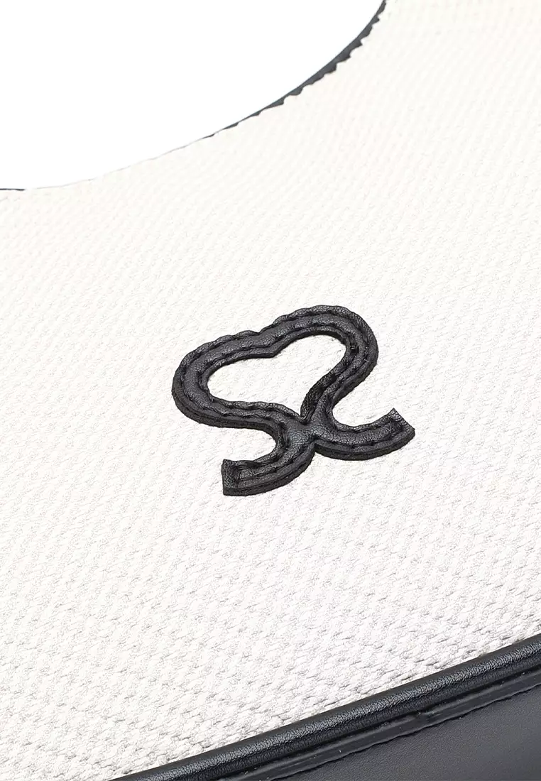 Women's Top Handle Bag / Sling Bag / Crossbody Bag / Shoulder Bag - White