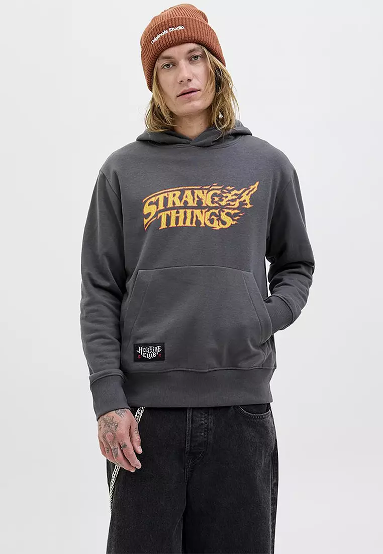 Buy Jack & Jones Stranger Things Hoodie 2026 Online | ZALORA