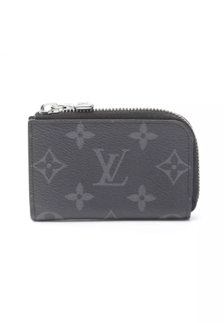 Louis Vuitton Coin Card Holder in Taigarama Noir Black Monogram - SOLD