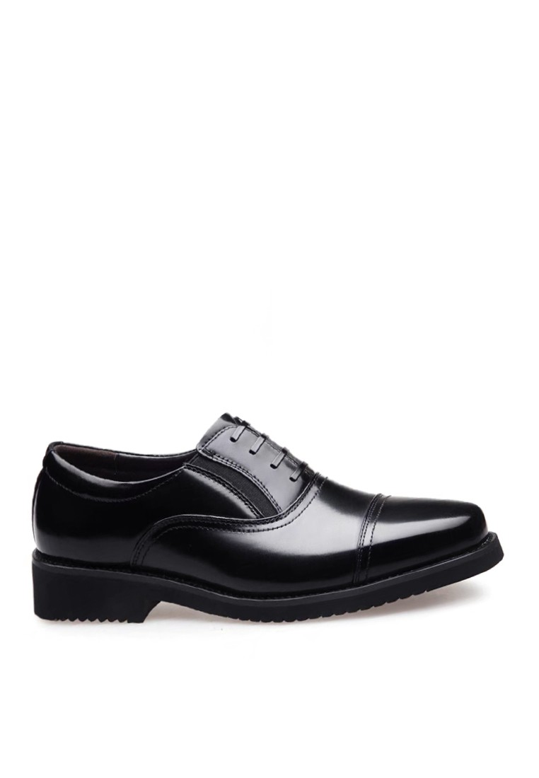 VANSA Classic Leather Cap Toe Slip-on Business Shoes VSM-F006