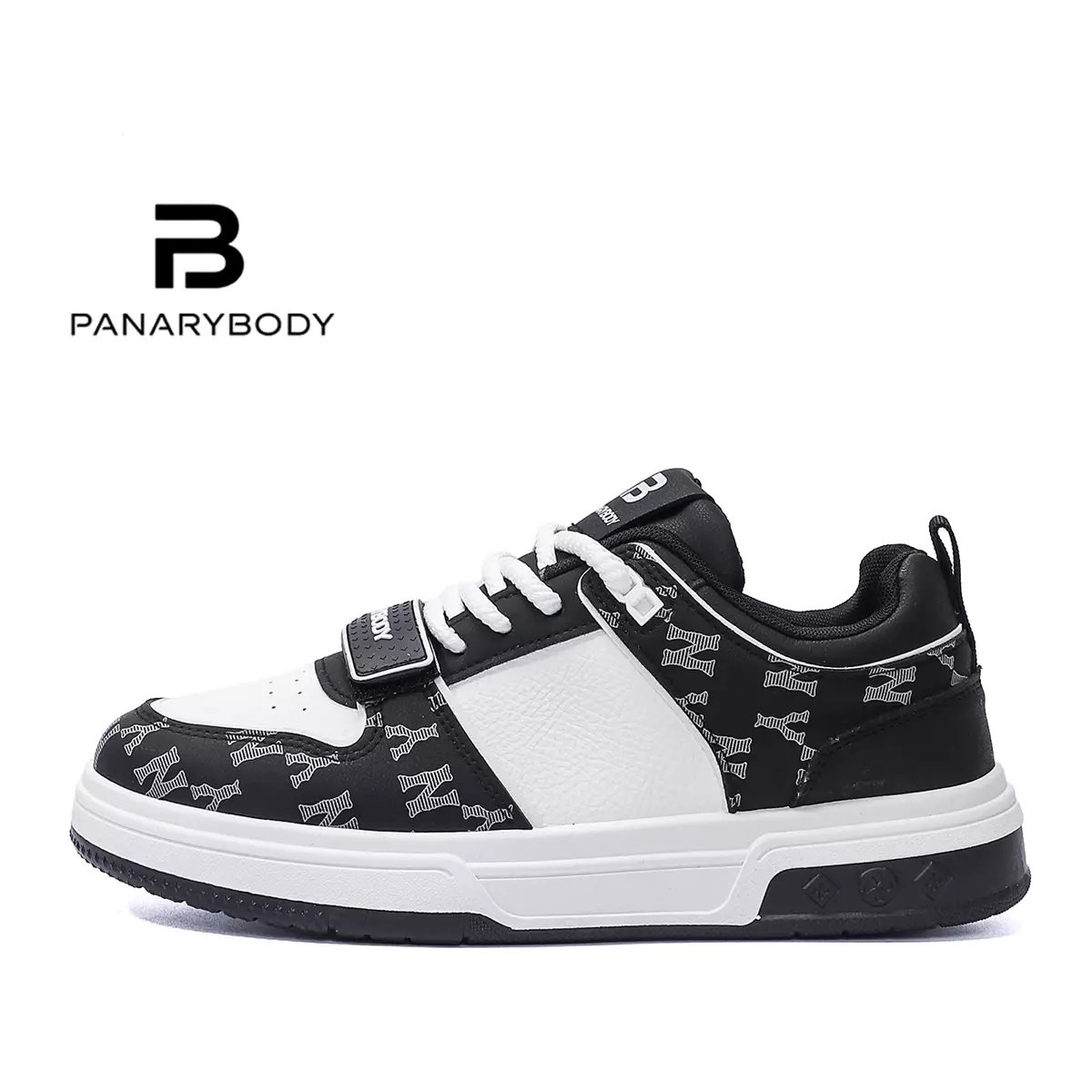 Sepatu Pria Casual Bermotif Sneakers Cowok Ootd Trendy QN8810