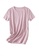 Twenty Eight Shoes pink VANSA Round Neck Mercerized Cotton Short-sleeved T-Shirt VCW-Ts1902U 52ACAAABF2F584GS_1