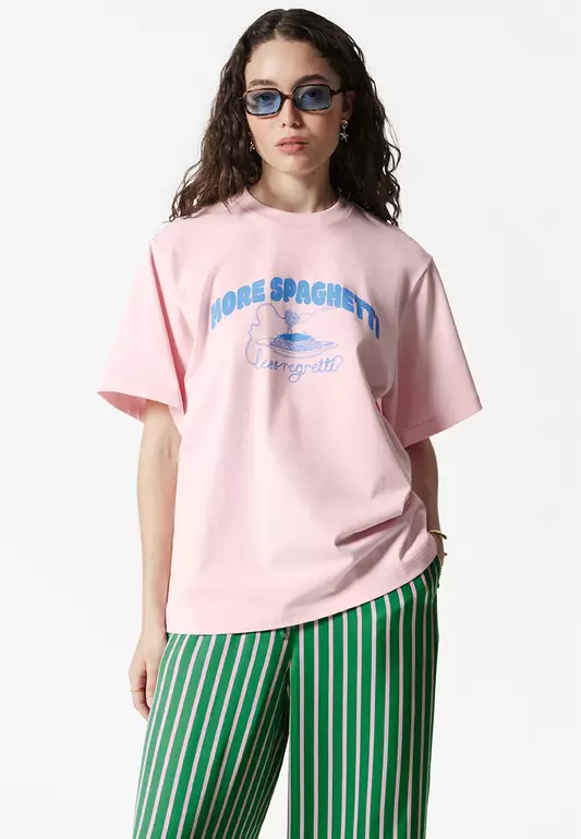 Oversized Print T-Shirt