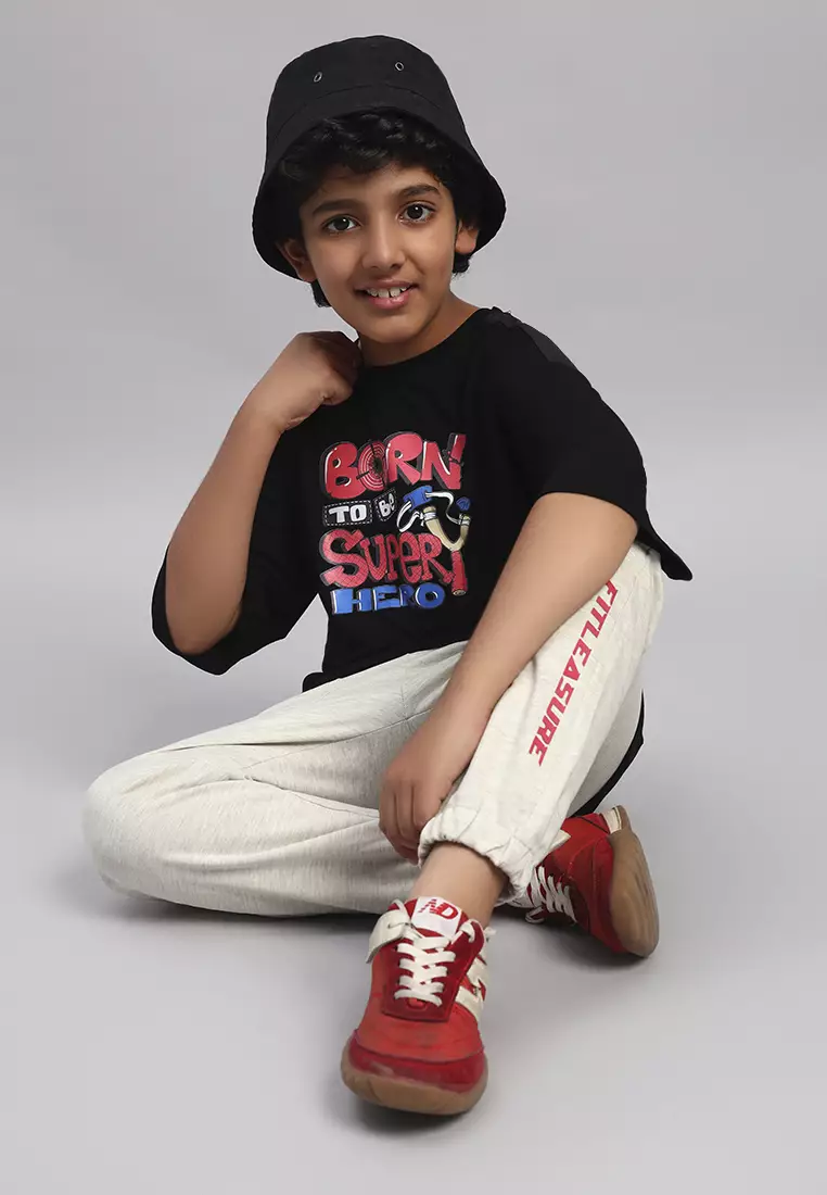 StreetFlex 男童棉质运动裤