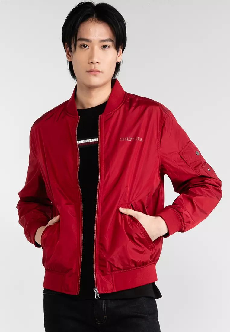 Tommy hilfiger varsity bomber jacket top