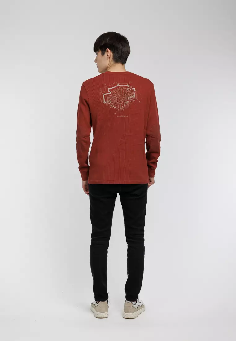 Harley-Davidson Bar & Shield 3D Long Sleeve Tee