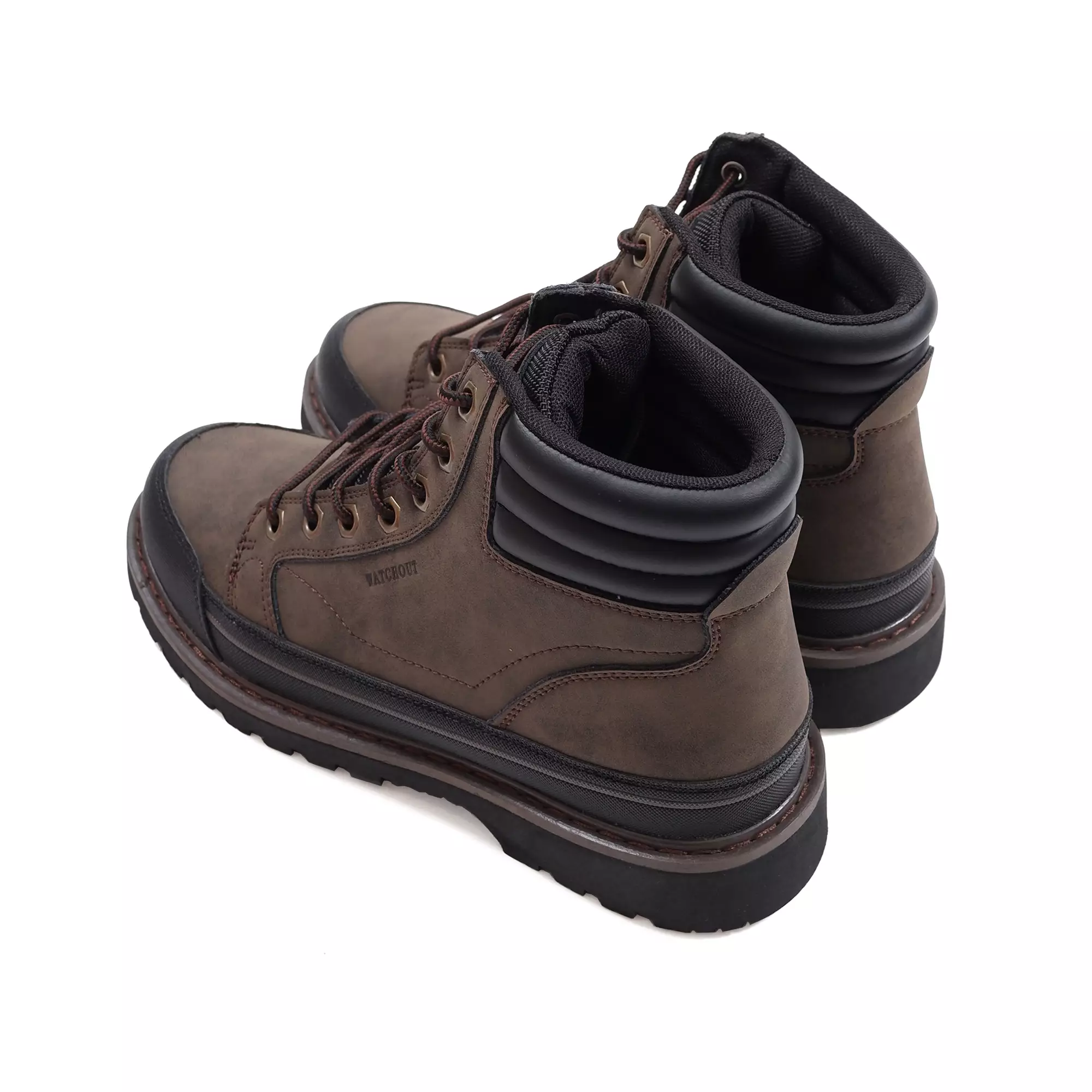 Watchout Sepatu Pria Leather Boots - WC100170423