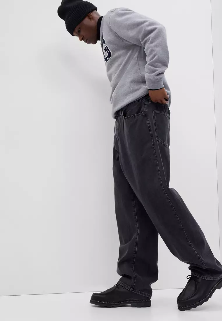 Baggy Fit Rigid Jeans