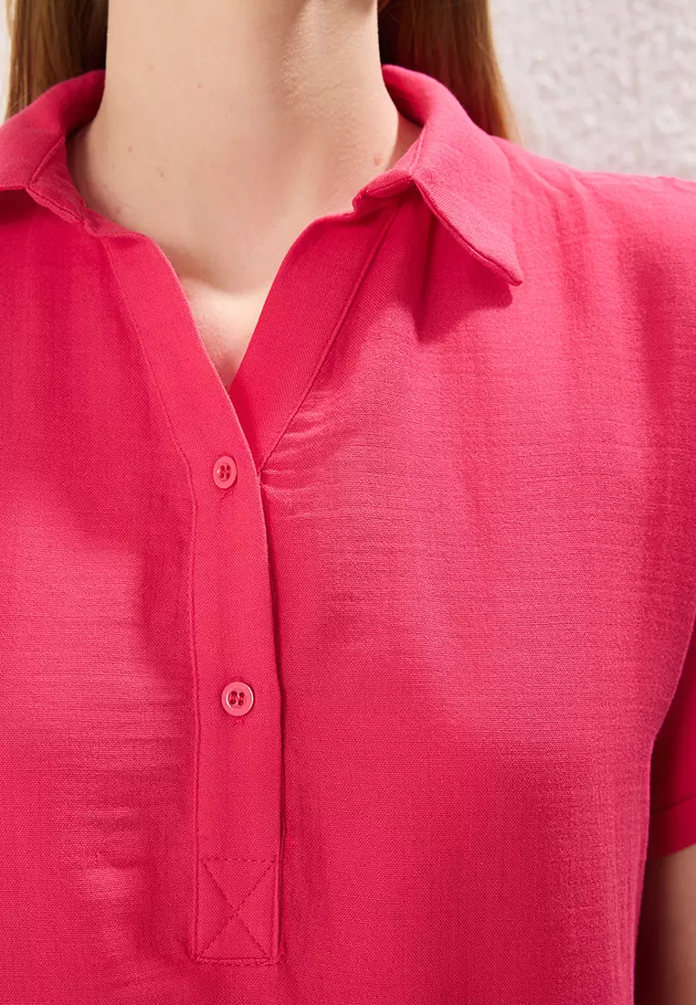 直筒穆斯林織物中長連身裙