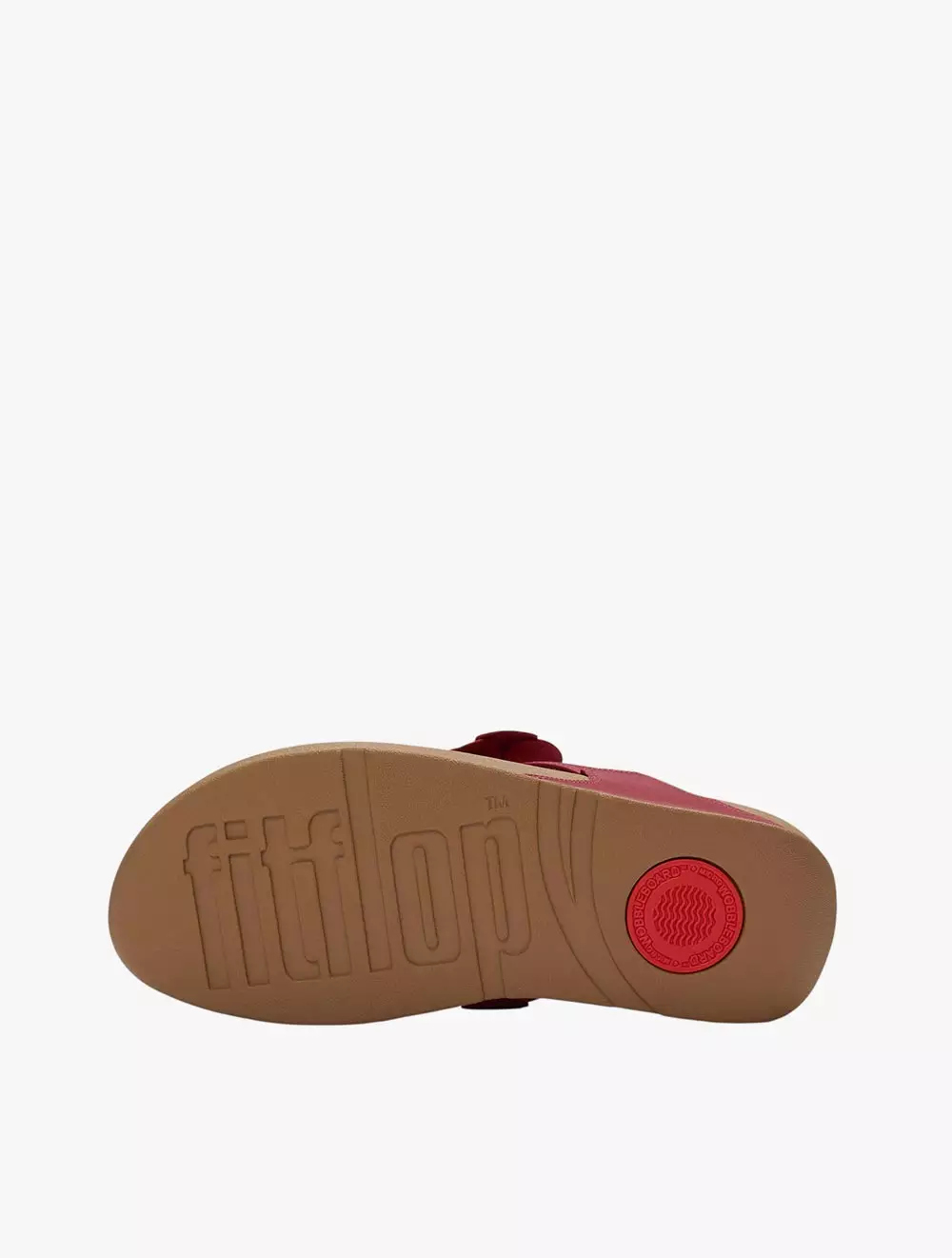 Fitflop Lulu Flower Toe-Post Women's Sandals - Burnt Berry