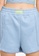 Public Desire blue Exposed Seam Detail Shorts 73594AAF4CF1C9GS_2