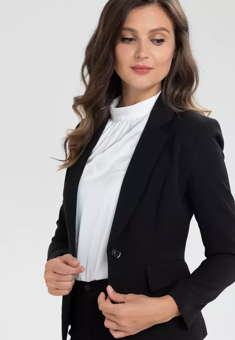 Buy Well Suited Simple Classic Blazer 2024 Online ZALORA Philippines