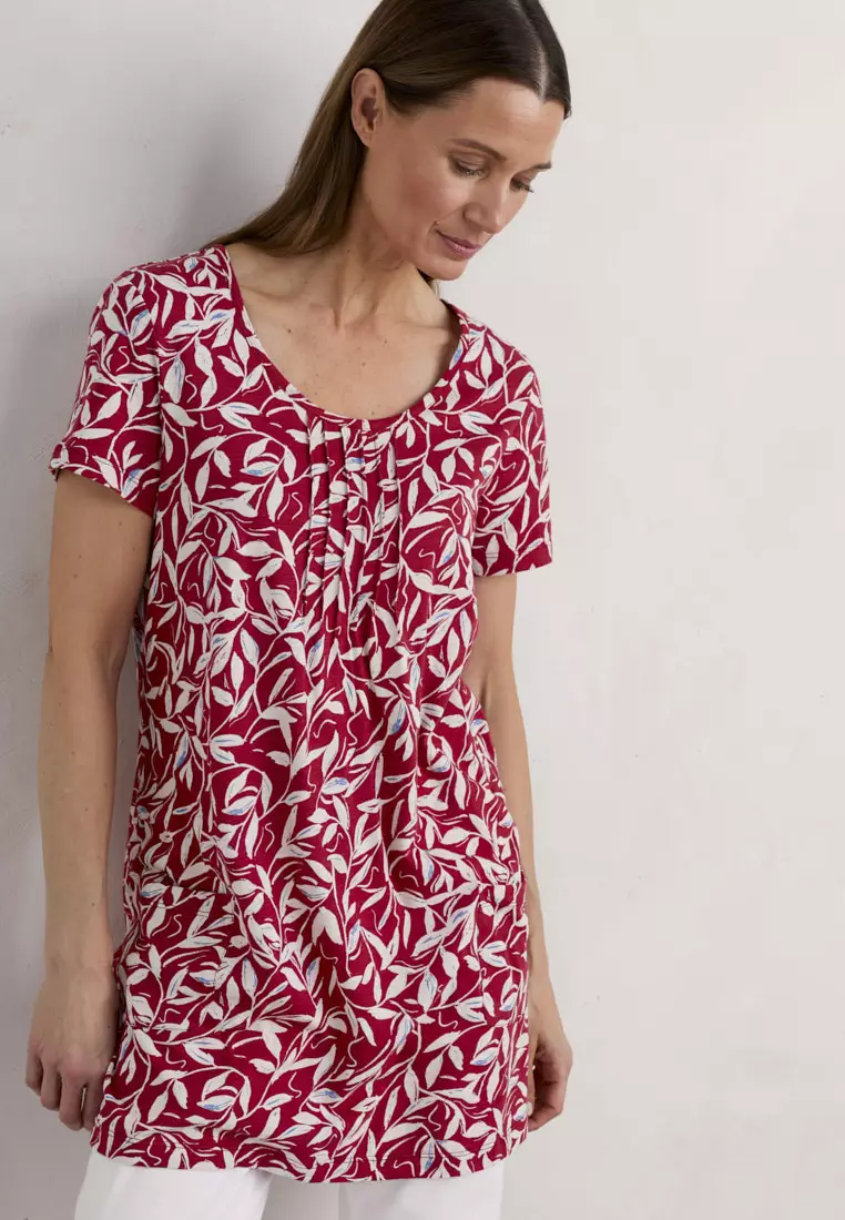 Seasalt Cornwall Red Busy Lizzy Tunic